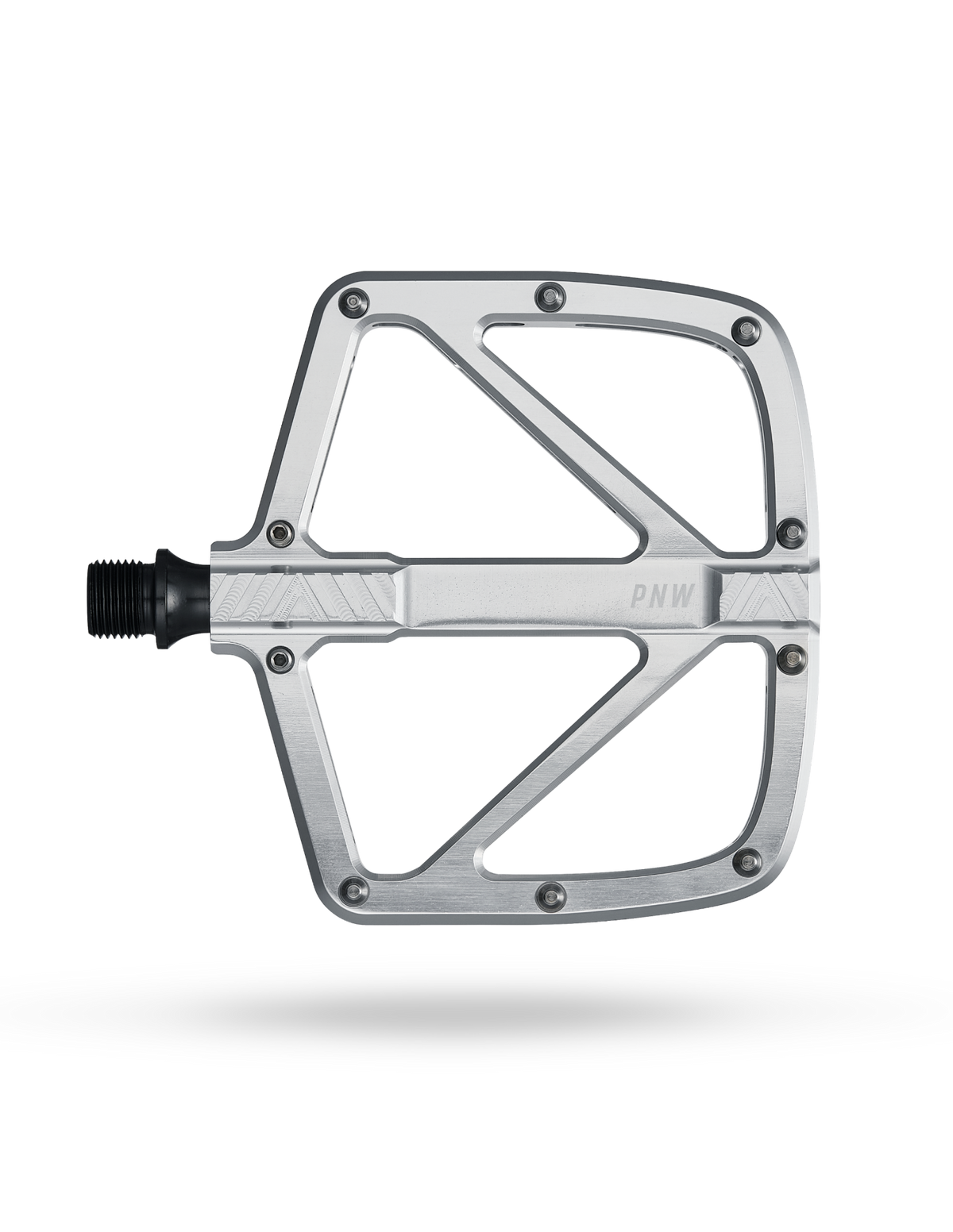 PNW Loam Pedals Gen 3 in silver