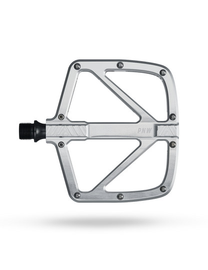 PNW Loam Pedals Gen 3 in silver