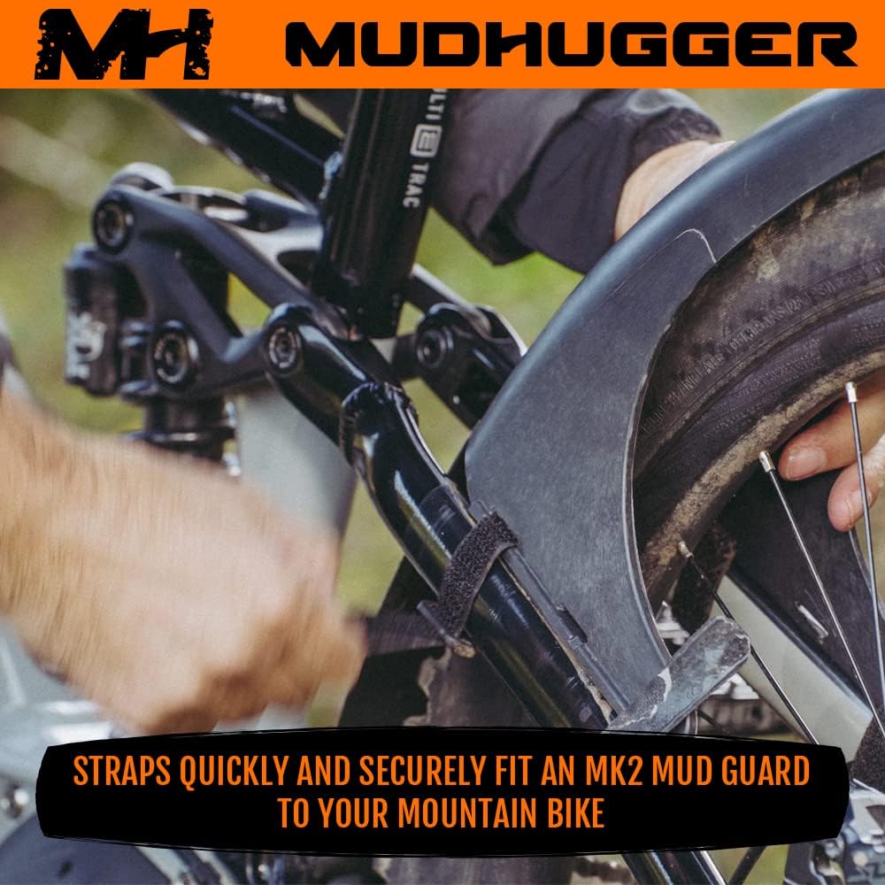 Quick Fit straps for MK2 Rear Mudhugger 4 x 20mm