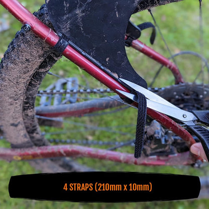 Rear Gravel Hugger Quick Fit Strap Pack