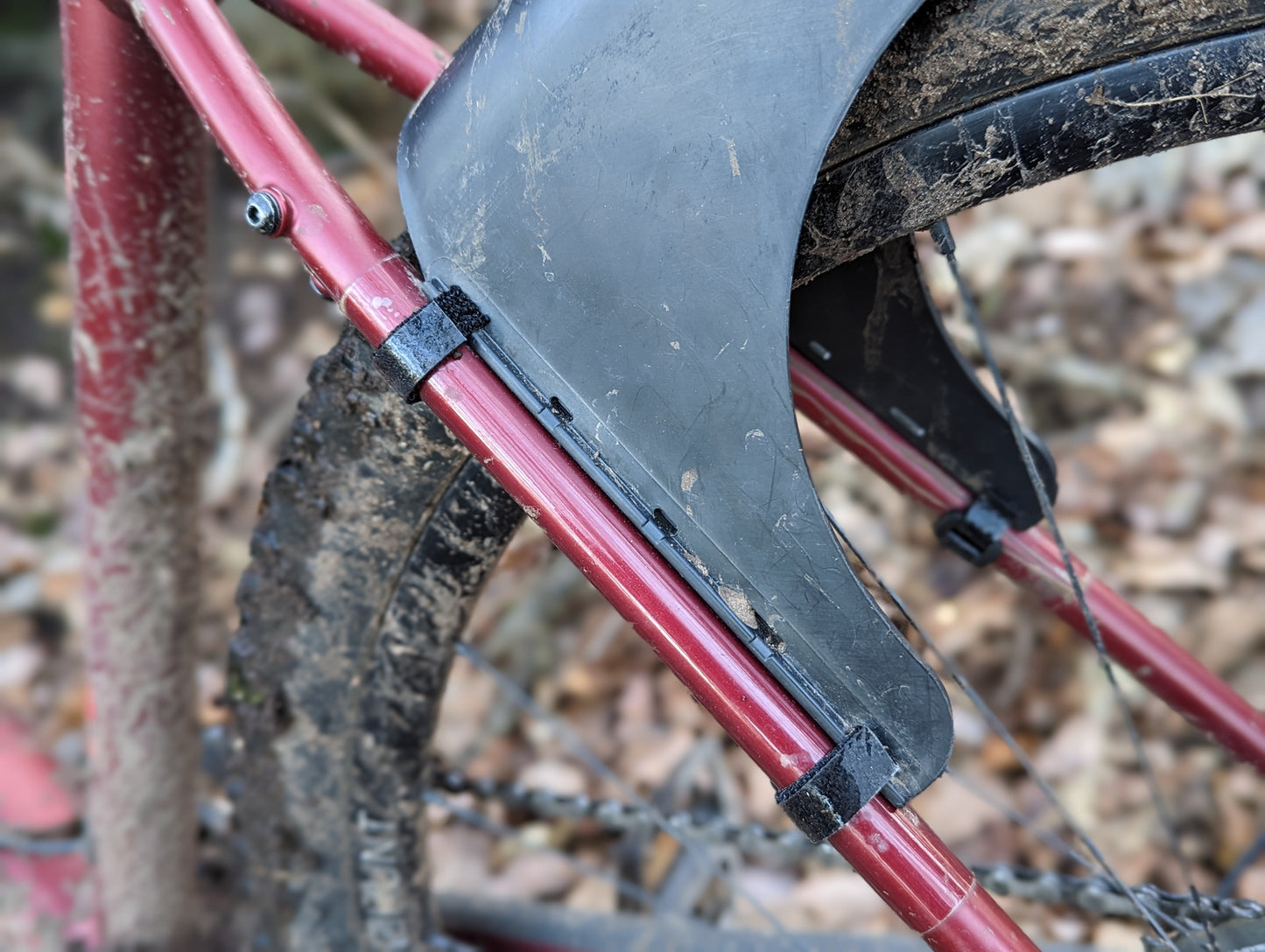 Rear Gravel Hugger Quick Fit Strap Pack
