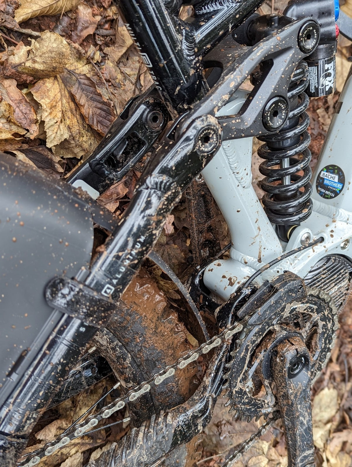 BB extender for MK2 Large and Medium Rear Mudhugger